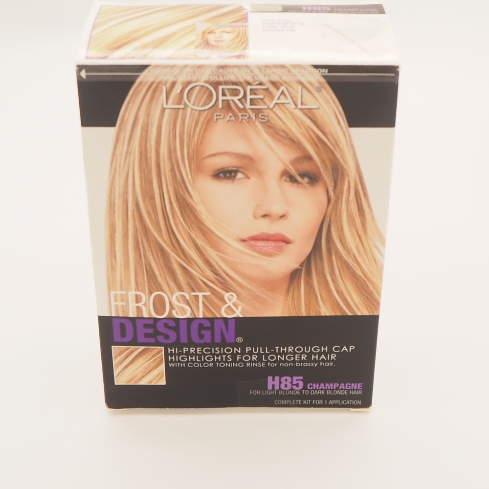 L'Oreal Paris Frost & Design Highlights H85 Champagne Cap Kit Light-Dark Blonde